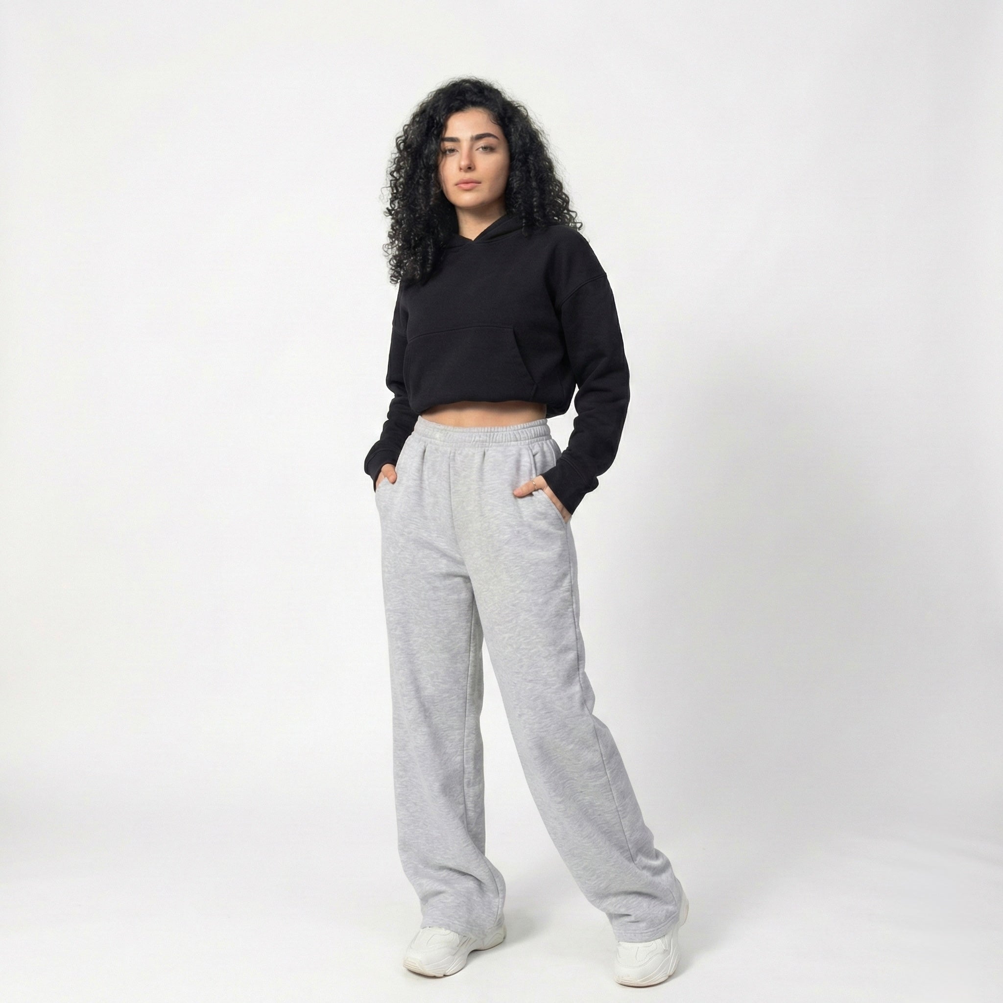 Gray WideLeg Sweatpant
