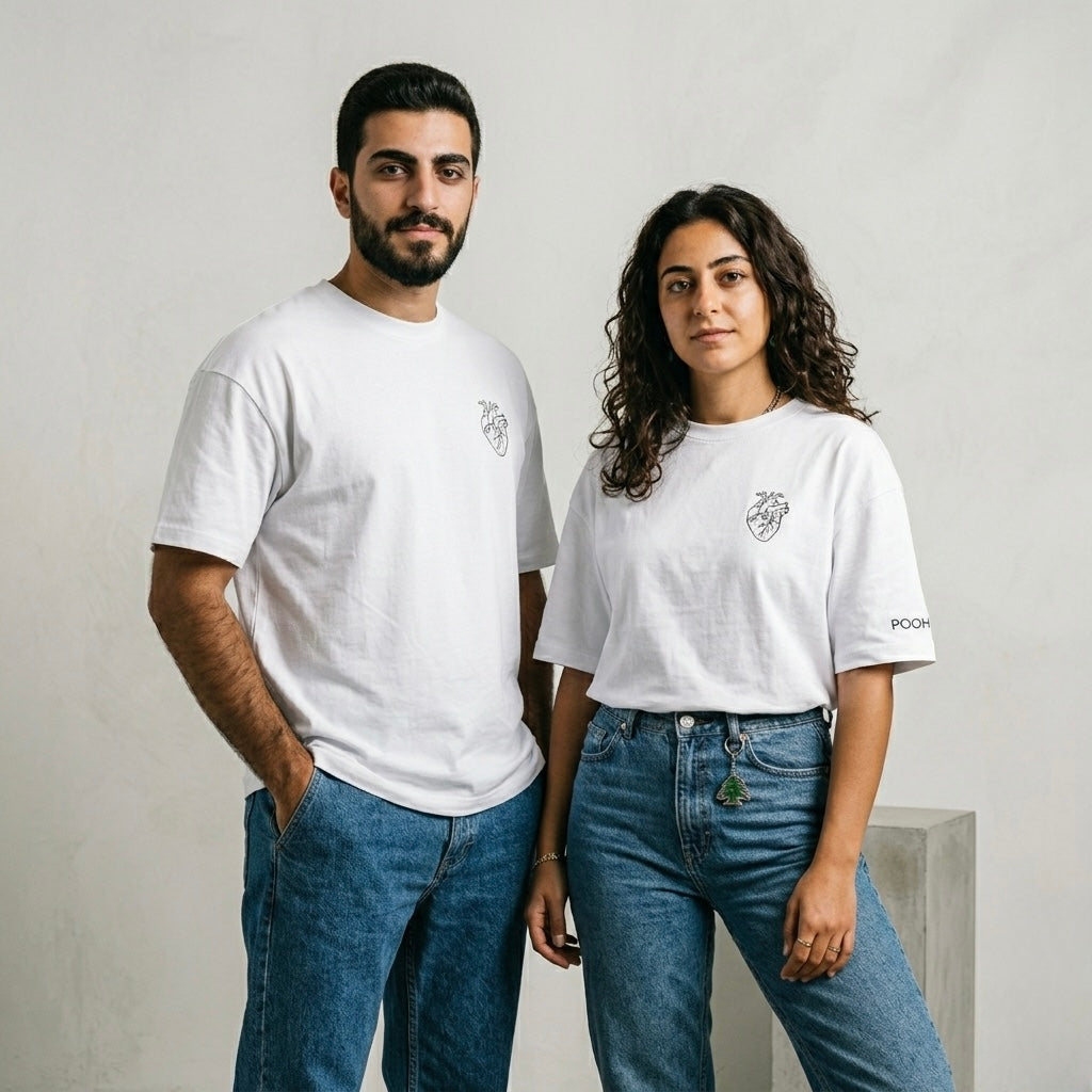 Heart matching Tshirts