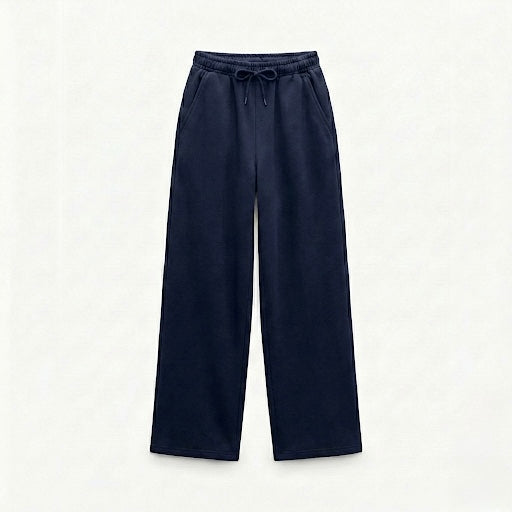 Navy Blue WideLeg Sweatpant