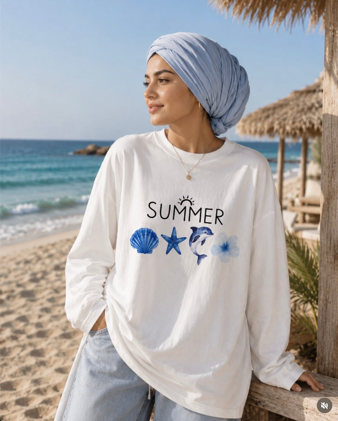 Summer long sleeve shirt