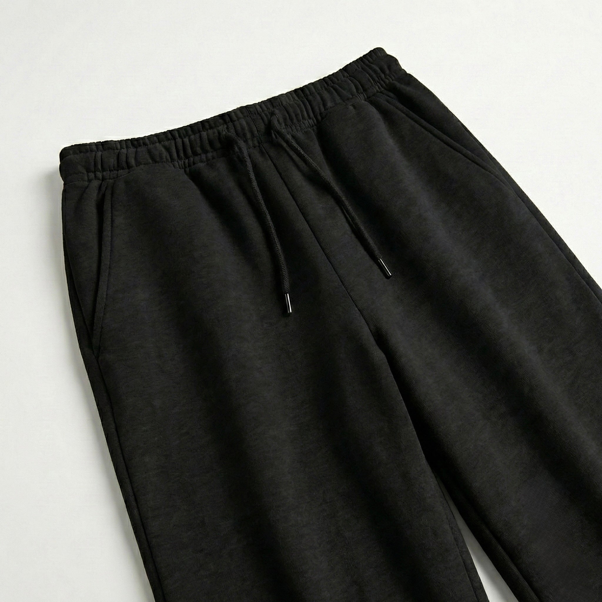 Black WideLeg Sweatpant