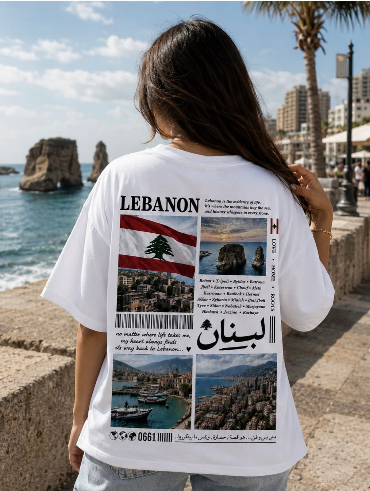 Lebanon graphic T-shirt