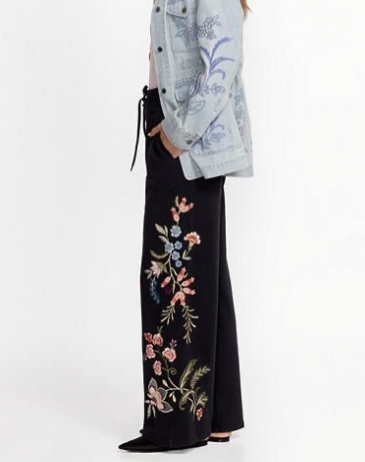 Flower WideLeg Sweatpant